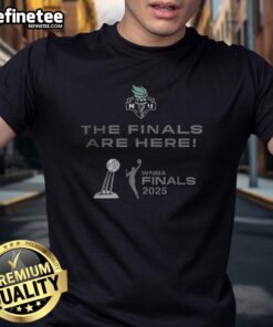 Premium New York Liberty 2025 WNBA Finals T-Shirt featuring bold graphics for fans celebrating the finals.