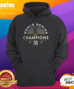 Premium New York Yankees World Series Champions Trophy 2025 hoodie featuring iconic team logo and stylish design.