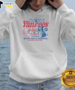Premium New York Yankees regional hoodie in navy, showcasing the iconic logo and stylish design for fans.