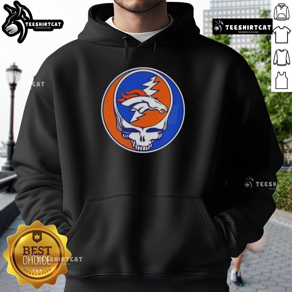 Premium Nfl Denver Broncos Grateful Dead Stealie Hoodie Premium NFL Denver Broncos Grateful Dead Stealie Hoodie featuring vibrant graphics and a cozy fit for fans.