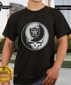 Premium NFL Oakland Raiders Grateful Dead Stealie T-Shirt featuring vibrant graphics and a unique design for fans.