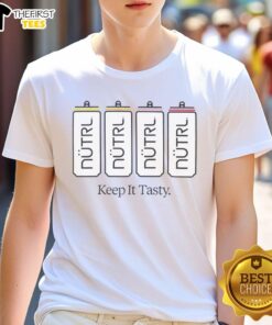 Premium Ntrl Keep It Tasty T-Shirt featuring a stylish design perfect for casual wear and food enthusiasts.