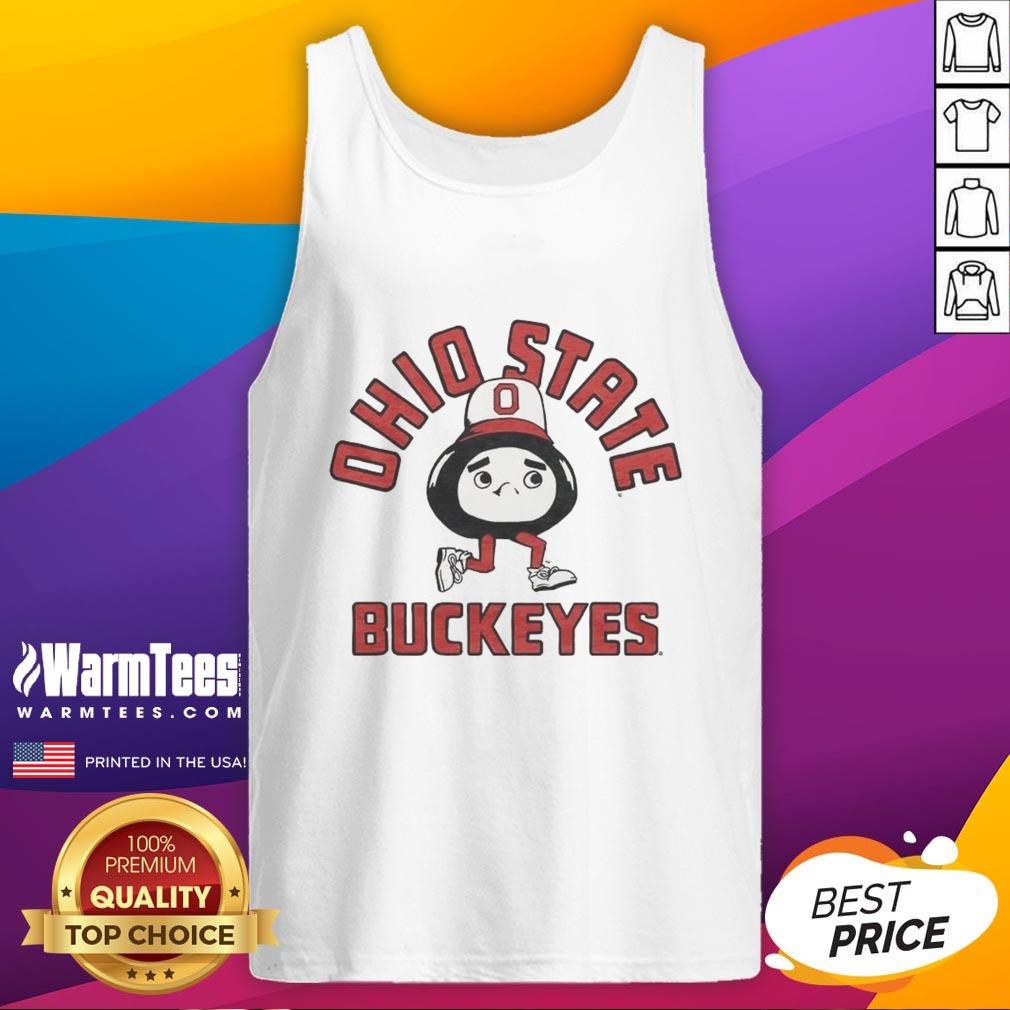 premium-ohio-state-buckeyes-brutus-mascot-tank-top Premium Ohio State Buckeyes Brutus mascot tank top showcasing team spirit and athletic style for fans.