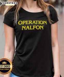 Premium Operation Nalfon Ladies Tee featuring a stylish design, perfect for casual wear and comfortable daily activities.