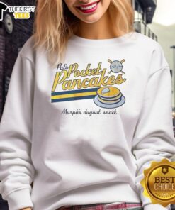 Premium Pats Pocket Pancakes Murph's Dugout snack signature sweatshirt design featuring vibrant graphics and cozy fabric.