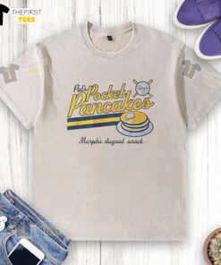 Premium Pats Pocket Pancakes Murph's Dugout signature washed t-shirt featuring a stylish design and comfortable fit.