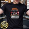 Premium Peanuts Snoopy and Friends 'It's The Most Wonderful Time Of The Year' Aggies New Mexico State T-Shirt design.