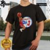 Premium Philadelphia 76ers Dr. J Dunk T-Shirt featuring a classic design for basketball fans and collectors.