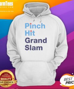Alt Text: Premium Pinch Hit Grand Slam Baseball Lover Hoodie in navy blue, perfect for passionate baseball fans.