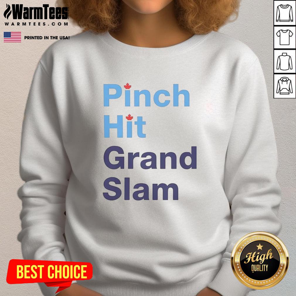premium-pinch-hit-grand-slam-baseball-lover-sweatshirt Premium Pinch Hit Grand Slam sweatshirt for baseball lovers, featuring a stylish design perfect for game day.