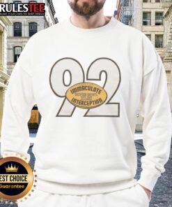 Premium Pittsburgh Steelers Immaculate Interception Harrison sweatshirt featuring bold team graphics and cozy design.