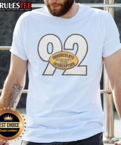 Premium Pittsburgh Steelers Immaculate Interception Harrison T-Shirt featuring bold team graphics and a comfortable fit.