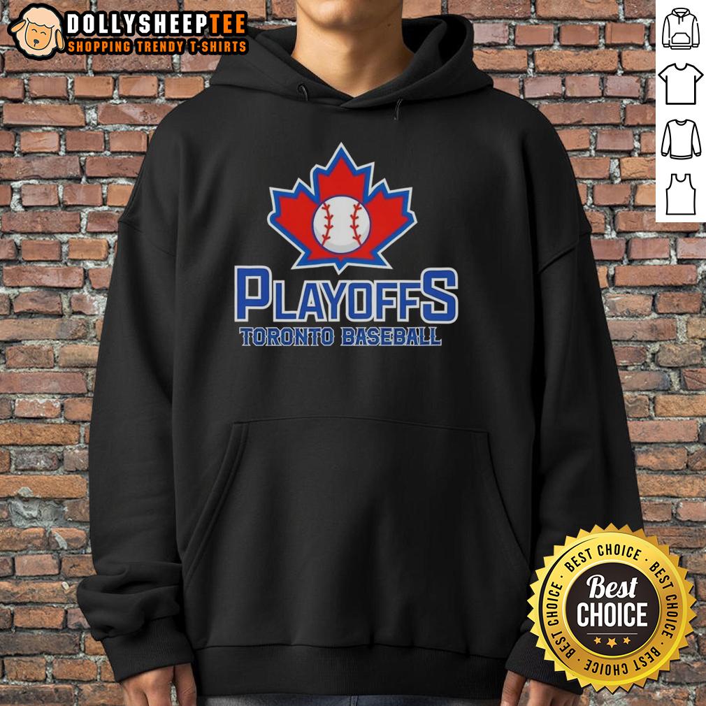 Premium Playoffs Toronto Baseball Hoodie Premium playoffs Toronto baseball hoodie featuring team logo, stylish design, and comfortable fabric for fans.