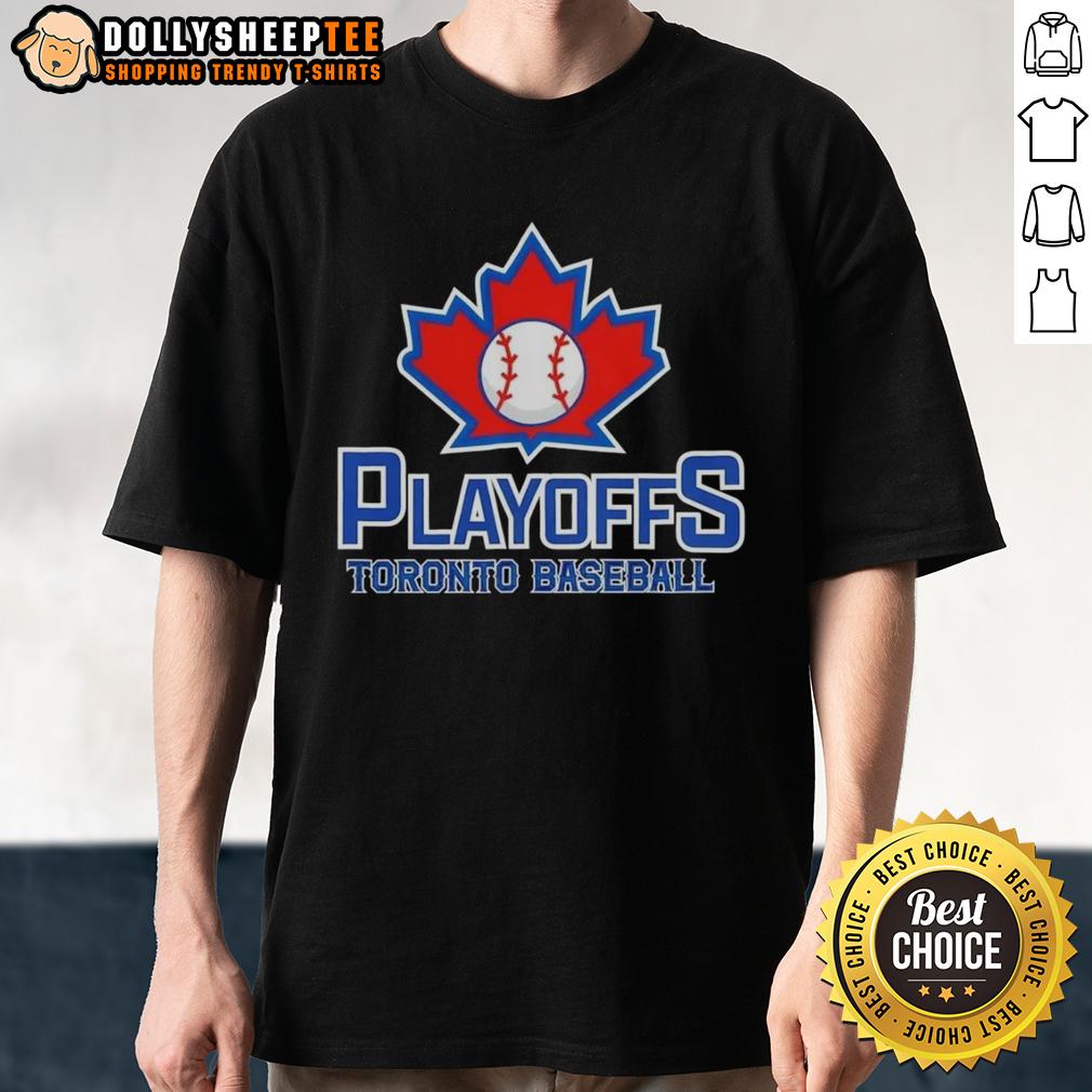 Premium Playoffs Toronto Baseball T Shirt Premium Playoffs Toronto Baseball T-Shirt featuring a stylish design for fans celebrating their team spirit.