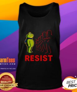 Premium Portland Frog Fck Ice Anti-Trump Tank Top featuring a bold graphic design for statement fashion.