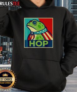 Alt Text: Premium Portland Frog Hop Hoodie featuring a vibrant frog graphic on a cozy, stylish sweatshirt.