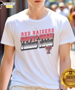 Premium Red Raiders Texas Tech polished t-shirt featuring vibrant team colors and logo, perfect for game day style.