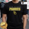 Premium San Diego Padres throwback T-shirt featuring vintage logo and classic design for ultimate fan style.