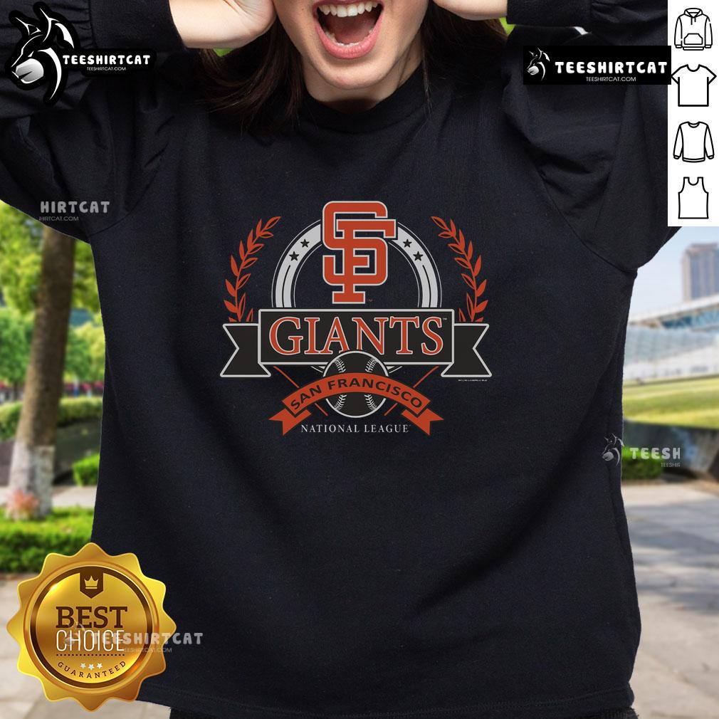 Premium San Francisco Giants Cooperstown Collection Crest Sweatshirt Premium San Francisco Giants Cooperstown Collection Crest Sweatshirt showcasing team logo and stylish design.