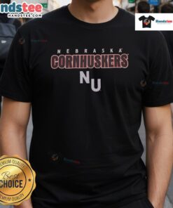 Premium Scarlet Nebraska Huskers Throwback T-Shirt featuring vintage logo design, perfect for fans and collectors.