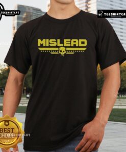 Premium Skull Mislead Logo T-Shirt featuring a striking skull graphic on a stylish, comfortable fit for casual wear.