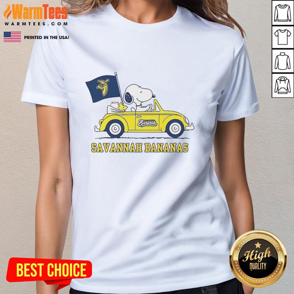 premium-snoopy-and-woodstock-peabuts-x-savannah-bananas-baseball-lover-ladies-tee Premium Snoopy and Woodstock Peanuts x Savannah Bananas baseball lover ladies tee featuring vibrant graphics.