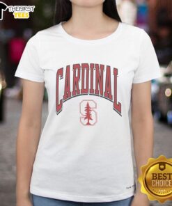 Premium Stanford Cardinal Walk Tall Ladies Tee featuring vibrant team colors and stylish design for women fans.
