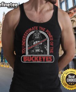 Premium Star Wars Darth Vader X Ohio State tank top featuring bold graphics and a comfortable fit for fans.