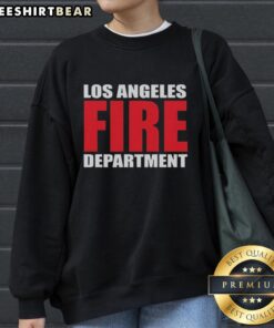 Premium Station 118 Diaz Los Angeles Fire Department sweatshirt showcasing bold graphics and high-quality fabric.