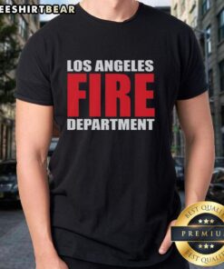 Alt Text: Premium Station 118 Diaz Los Angeles Fire Department T-Shirt featuring a bold design and vibrant colors for fire service fans.