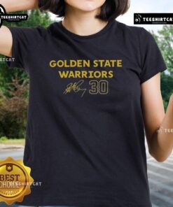 Premium Stephen Curry Royal Golden State Warriors 30 Ladies Tee in vibrant blue, perfect for fans and stylish wear.