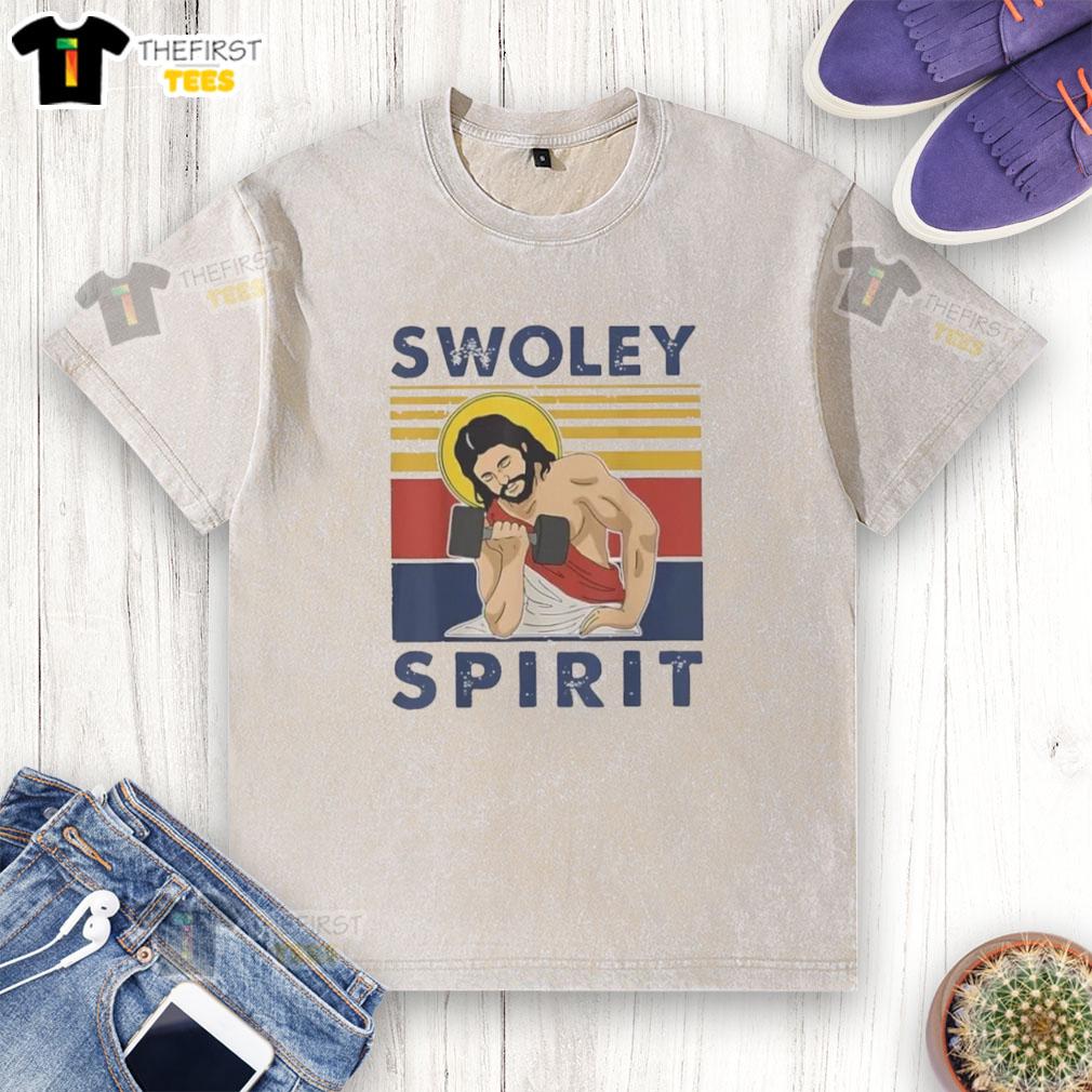 premium-swoley-spirit-weightlifting-jesus-vintage-washed-t-shirt Premium Swoley Spirit weightlifting Jesus vintage washed t-shirt featuring a unique design for fitness enthusiasts.