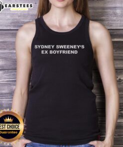 Premium Sydney Sweeney's Ex-Boyfriend Meme Tank Top featuring a stylish design perfect for fans and casual wear.