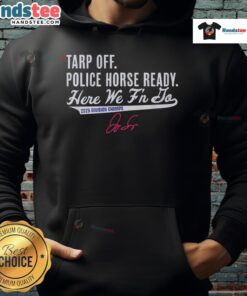 Premium Tarp Off Police Horse Ready George Springer T-Shirt - Image 2
