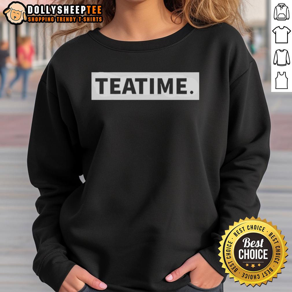 Premium Teatime Graphic Sweatshirt Cozy Premium Teatime Graphic Sweatshirt featuring a stylish tea-themed design perfect for casual wear.