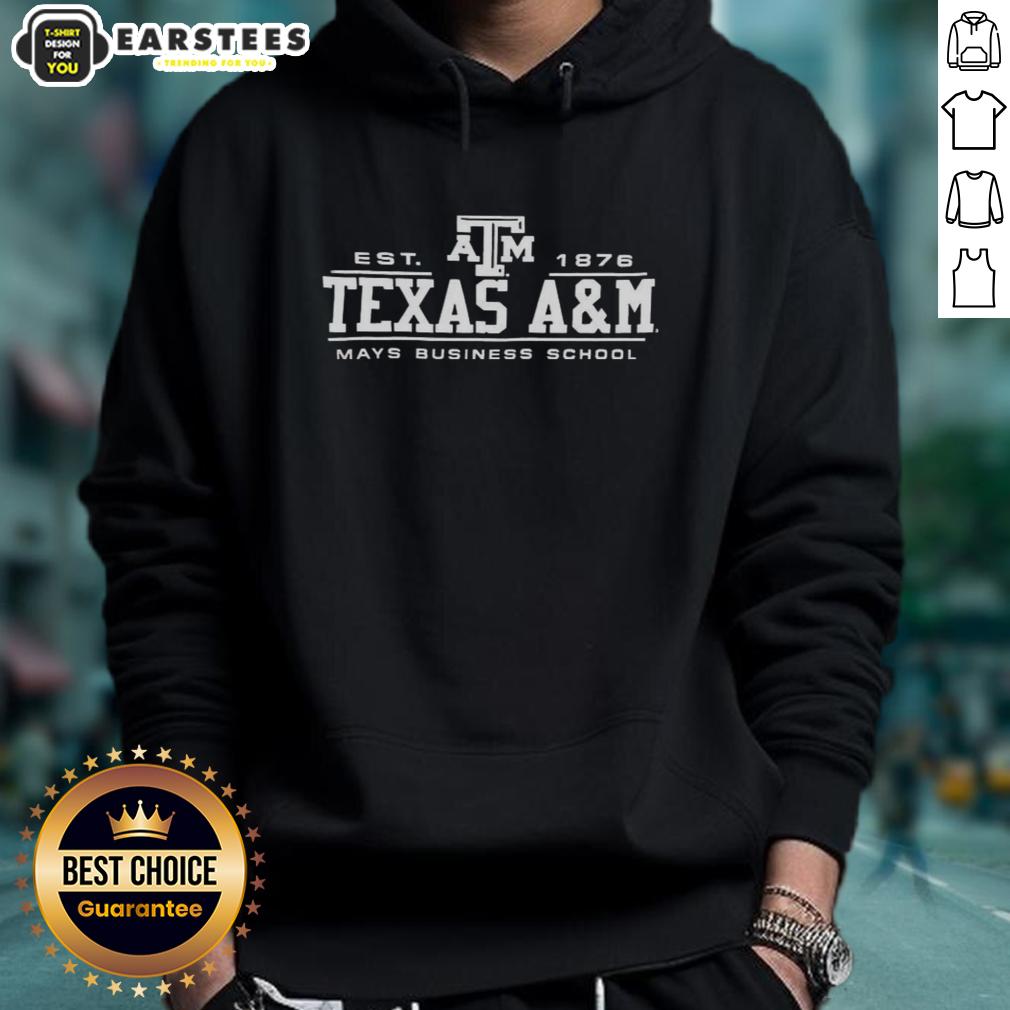 premium-texas-am-mays-business-school-1876-hoodie Premium Texas A&M Mays Business School 1876 hoodie featuring a stylish design and school logo, perfect for alumni and students.
