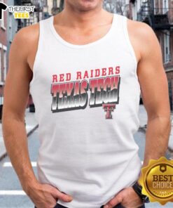 Premium Texas Tech Red Raiders polished tank top showcasing vibrant team colors and stylish design for fans.
