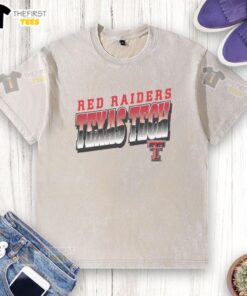 Premium Texas Tech Red Raiders polished washed t-shirt featuring vibrant team colors and soft fabric for ultimate comfort.