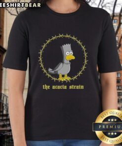 Premium The Acacia Strain Bart Halloween Ladies Tee featuring spooky design and stylish fit for Halloween festivities.