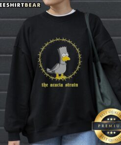 Premium The Acacia Strain Bart Halloween Sweatshirt featuring spooky graphics and cozy design, perfect for fall fashion.
