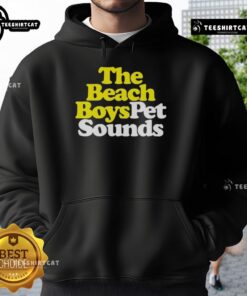 Premium The Beach Boys Pet Sounds Hoodie featuring vibrant album art, perfect for music lovers and vintage style fans.