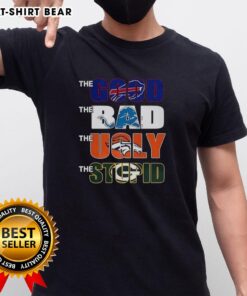 Premium T-shirt featuring Buffalo Bills, Detroit Lions, Denver Broncos, and Green Bay Packers designs for NFL fans.