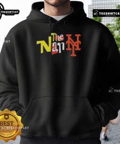 Alt Text: Premium The Nanny New York Mets hoodie featuring stylish design and vibrant team colors for fans.
