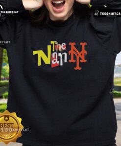 Premium The Nanny New York Mets sweatshirt featuring vibrant team colors and classic design for fans.