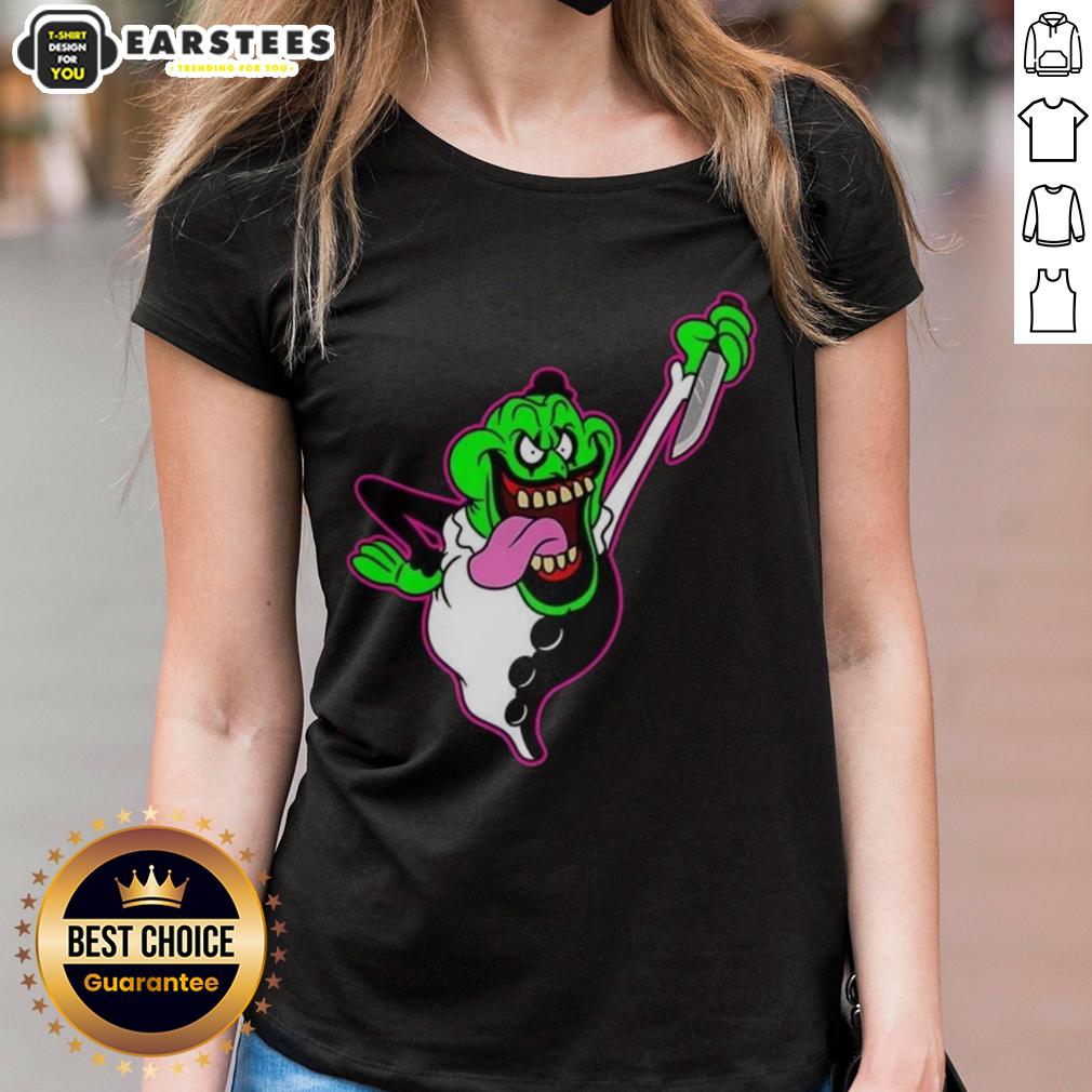 premium-the-real-clownbusters-slimer-ghostbusters-parody-halloween-ladies-tee Premium The Real Clownbusters Slimer Ghostbusters parody Halloween ladies tee featuring vibrant graphic design.