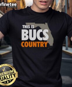 Premium This Is Bucs Country T-Shirt featuring bold team graphics for passionate Buccaneers fans.