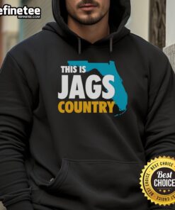 Premium 'This Is Jags Country' hoodie in stylish design, perfect for fans and cozy outings.