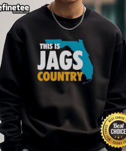 Premium 'This Is Jags Country' sweatshirt in stylish design, perfect for fans of Jags and cozy casual wear.