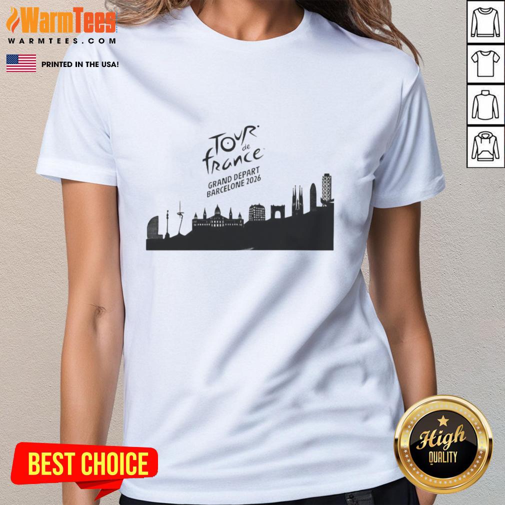 premium-tour-de-france-grand-depart-barcelone-2026-skyline-ladies-tee Premium Tour de France Grand Depart Barcelona 2026 skyline ladies tee showcasing iconic city views and cycling spirit.