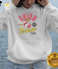 Premium Union Craft Brewing Maryland Terrapins Testudo Premium Lager hoodie in bold colors, perfect for fans and comfort.